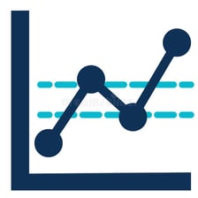 A simple illustration of a standard benchmark or target level