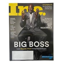 A cover of Inc. magazine, a business publication