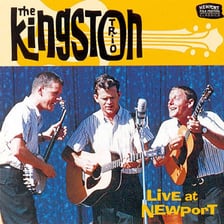 An album cover associated with the Kingston Trio song “The M.T.A.”