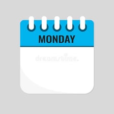 A calendar illustrating a rule taking effect from a specified date