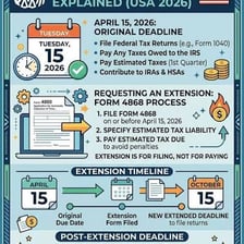 U.S. tax forms associated with the Internal Revenue Service and the April deadline.
