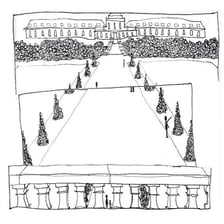 An illustration showing objects handled one at a time
