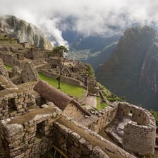 Machu Picchu, an Inca site in Peru