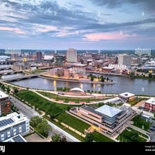 A view of Cedar Rapids, Iowa