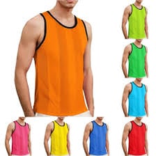 A sleeveless vest displayed as a clothing garment.