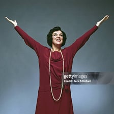 Portrait of Broadway actress Tyne Daly