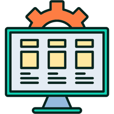 A computer desktop displaying application and file icons.