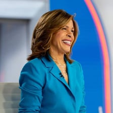 A portrait of broadcast journalist Hoda Kotb