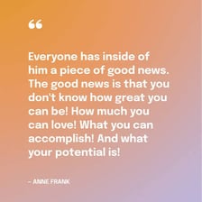 A person showing hopeful anticipation while awaiting good news.