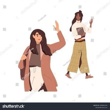 A person using a hand gesture to tell someone to go