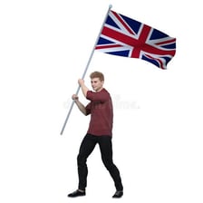 Person waving in a friendly goodbye gesture