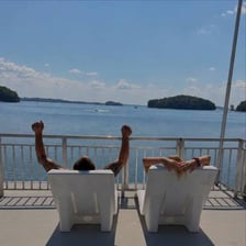 People enjoying leisure time during a holiday weekend
