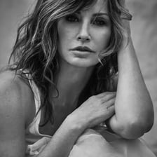 Portrait of actress Gina Gershon