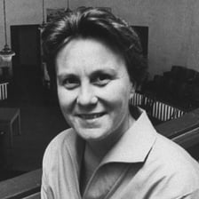 Portrait of author Harper Lee