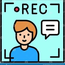 A speech bubble containing the opening words “This is a” before the word “recording.”