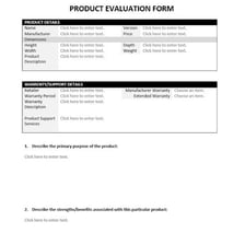 A person evaluating items on a rating form.