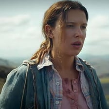 The character Eleven from the television series “Stranger Things.”