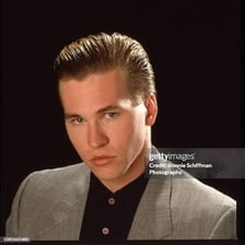 A portrait of actor Val Kilmer.