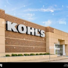 The exterior of a Kohl’s department store.