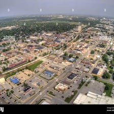 A view of Ames, Iowa, showing the city landscape
