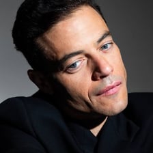 A portrait of actor Rami Malek