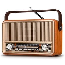 A radio receiver labeled with AM and FM bands