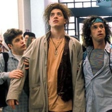 Sean Astin in a scene from the film Encino Man.