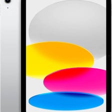 An Apple iPad tablet computer.