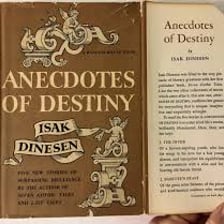 An old book containing a collection of anecdotes