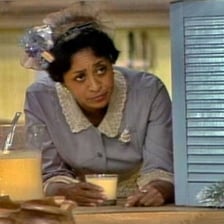Marla Gibbs appearing as Florence on The Jeffersons.