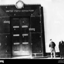 The entrance to Fort Knox, a U.S. Army installation in Kentucky.