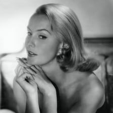 Portrait of actress Dina Merrill