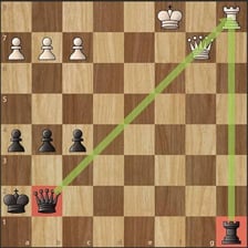 A chess player considering a strategic maneuver.