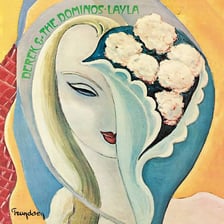 The album cover associated with the song “Layla.”