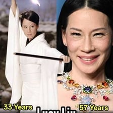 A portrait of actress Lucy Liu