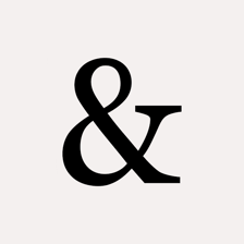 The word “and” represented by an ampersand