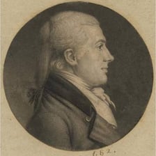 A historical portrait of Aaron Burr