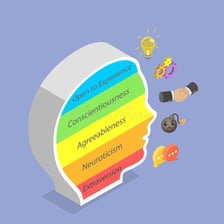 Illustration representing personal characteristics or traits