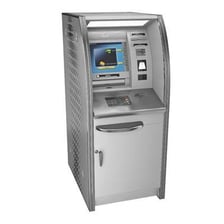 An automated teller machine used to dispense cash