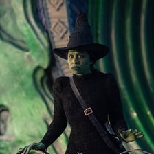 Elphaba portrayed as the green witch in Wicked