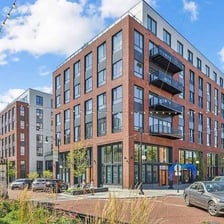An apartment building containing multiple rental units