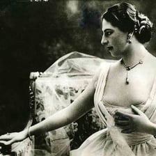 A historical portrait of Mata Hari