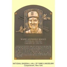 Wade Boggs in a baseball uniform