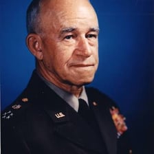 Portrait of U.S. Army General Omar Bradley