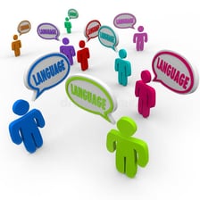 An illustration representing informal regional speech