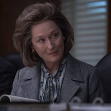 Meryl Streep in a promotional image for The Post