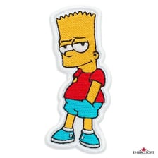 Bart Simpson, the animated character from The Simpsons