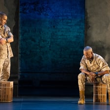 A theatrical depiction of Iago from Shakespeare’s Othello.