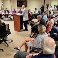 A person temporarily presiding over a committee meeting.