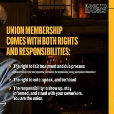 A union membership payment or dues receipt